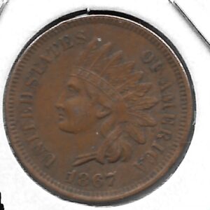 1867 ( VERY FINE ) 1c