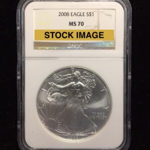 2008 Silver Eagle MS70 *NGC*