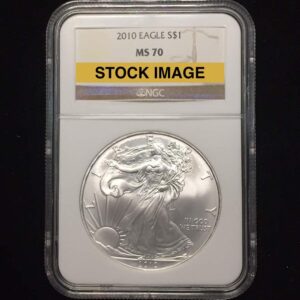 2010 Silver Eagle MS70 *NGC*