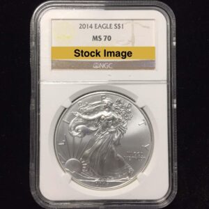 2014 Silver Eagle MS70 *NGC*