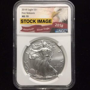 2018 Silver Eagle MS70 *NGC* FIRST RELEASES