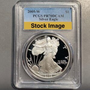 2005-W **PF70 DCAM** *PCGS*_________________________________________ __________Proof Silver Eagle $1