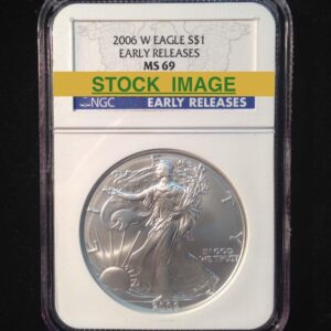 2006-W Silver Eagle MS69 *NGC* **EARLY RELEASES**