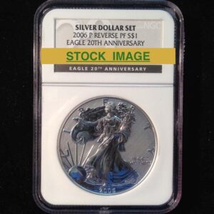 2006-P **PF69 REVERSE PROOF** *NGC* 20th ANNIVERSARY____________________ __________Proof Silver Eagle $1